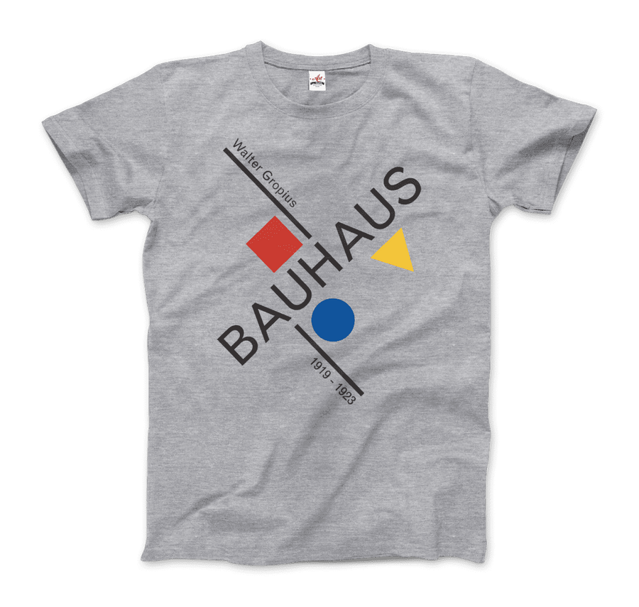 Men's or Women's Walter Gropius Bauhaus Artwork T-Shirt- Various Colors