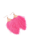 Tassel Drop Earrings- 10 Colors