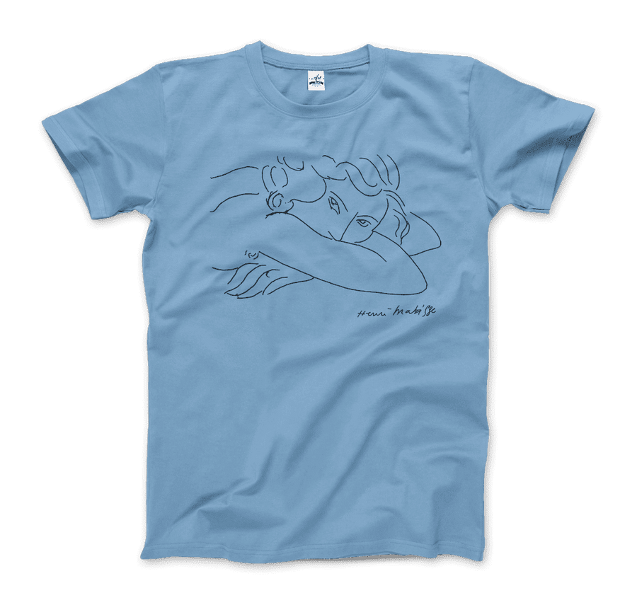 Men's or Women's Henri Matisse Young Woman With Face Buried in Arms Artwork T-Shirt- Various Colors