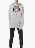 Frida Kahlo Signature Silhouette Hoodie
