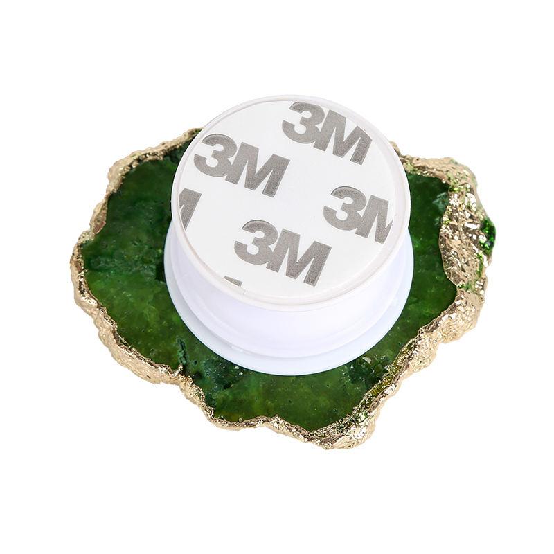 Gemstone Phone Grip- White