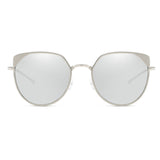 HERSHEY | A17 - Women's Flat Lens Metal Frame Cat Eye Sunglasses